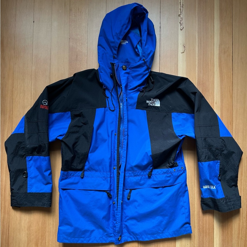 North Face Summit Series GORE-TEX Jacket SHELL Men’s M Gorpcore **READ-FLAWS**
